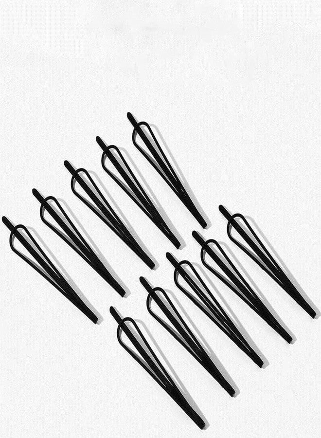 Qintreesify 12Pcs Black Vintage Hair Pins Mini Bobby Pins Fashion BB Clip Invisible Bangs Clip Small Bobby Pins for Women and Girls Hair Styling Pins Hair Accessories - Image 1